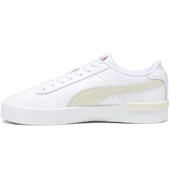 PUMA Womens Jada Renew Lace Up Sneakers Shoes Casual - White - Picture 6 of 11